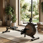 Rameur magnétique MettleMatic RM5 – Résistance réglable 16 niveaux, Bluetooth, écran LCD