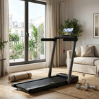 Tapis de course pliable MettleMatic FT50 – Bluetooth, écran LED, programmes intégrés