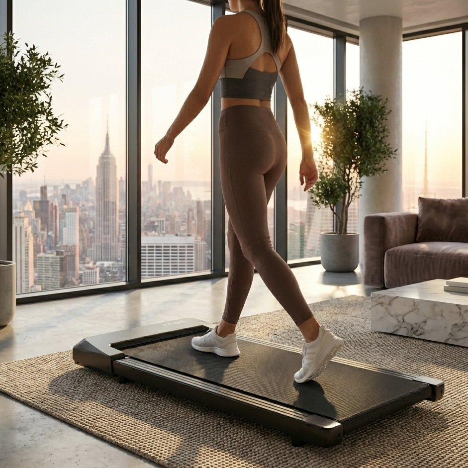 Tapis de marche électrique BA06-B – Walking Pad connecté Bluetooth, moteur 2.5 HP