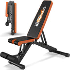 Banc de musculation réglable A200 – Dossier multi-positions, structure pliable